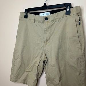 Mens Khaki Shorts